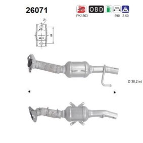 Compre Catalisador da AS 26071 a um preço baixo por 371,07 €
