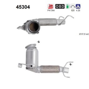 Katalysator 45304 von AS günstig für 430,37 € online kaufen