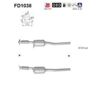 RENAULT Partikelfilter (DPF) von AS