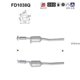 RENAULT Partikelfilter (DPF) von AS