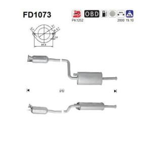 Compre Filtro de partículas da AS FD1073 a um preço baixo por 450,03 €