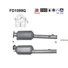 Compre Filtro de partículas da AS FD1099Q a um preço baixo por 341,32 €