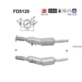 RENAULT Partikelfilter (DPF) von AS