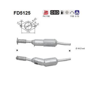 Köp Partikelfilter (DPF) av AS FD5125 till det låga priset 6801,57 kr