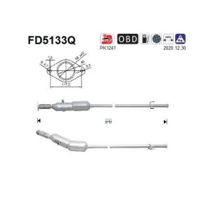 Køb Partikelfilter af AS FD5133Q til den lave pris 5403,18 DKK