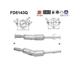 Partikelfilter (DPF) FD5143Q