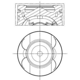 Osta MAHLE ORIGINAL Mäntä netistä COMPASS (MK49)-mallille edulliseen hintaan