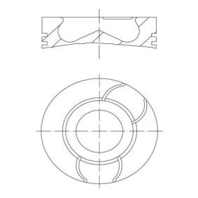 Compre Êmbolo da MAHLE ORIGINAL 021 PI 00124 001 a um preço baixo por 70,01 €