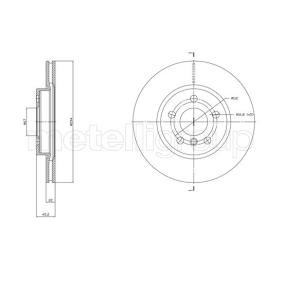 Bremsscheibe 800-1772C für MINI