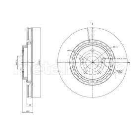 Comprar Disco de freno de CIFAM 800-1825C a bajo precio de 60,16 €