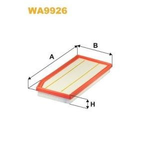 Compre Filtro de ar da WIX FILTERS WA9926 a um preço baixo por 24,33 €