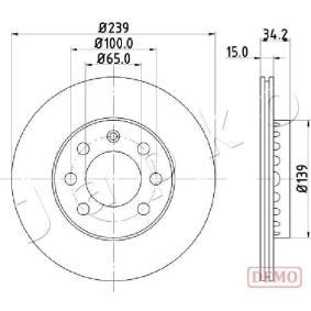 Bremsscheibe von JAPKO 600904C