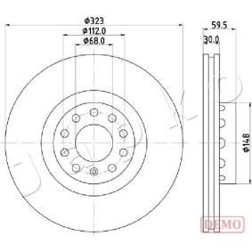 Bremsscheibe von JAPKO 600922C
