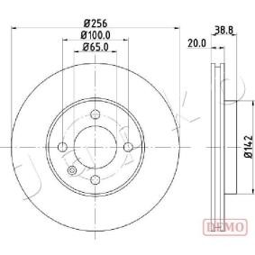 VOLKSWAGEN Bremsscheibe von JAPKO