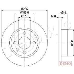 Achetez des Disque de frein JAPKO 600946C à prix pour 40,64 €