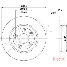 Comprar Disco de freno de JAPKO 610315C a bajo precio de 41,95 €