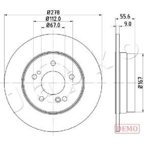 Comprar Disco de freno de JAPKO 610505C a bajo precio de 35,20 €