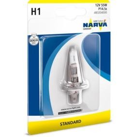 Glühlampe, Fernscheinwerfer 483204000 CHRYSLER DELTA von NARVA