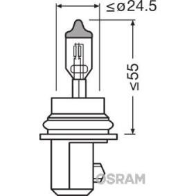 Glühlampe, Fernscheinwerfer 9007