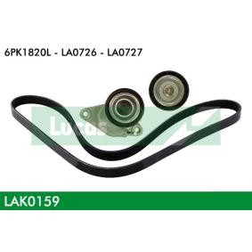 Keilrippenriemensatz von LUCAS LAK0159