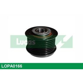 Achetez des Poulie roue libre, alternateur LUCAS LOPA0166 à prix pour 56,92 €