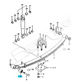 Acquista Supporto ammortizzatore da RED-LINE 43TO107 a buon mercato per soli 59,90 €