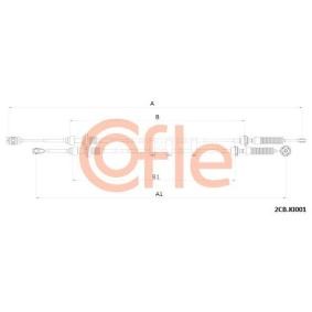 Acquista Cavo comando, Cambio manuale da COFLE 2CB.KI001 a buon mercato per soli 110,90 €