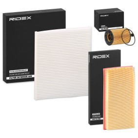 Köp Servicekit och filtersats från RIDEX på nätet till Amarok Pick-up (2HA, 2HB, S1B, S6B, S7A, S7B) till schyssta priser