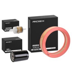 Köp Servicekit och filtersats från RIDEX på nätet till POLO Skåp (86CF) till schyssta priser