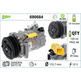 Acquista Compressore aria condizionata da VALEO 690684 a buon mercato per soli 347,72 €