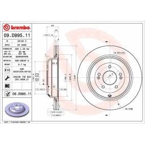 Comprar Disco de freno de BREMBO 09.D995.11 a bajo precio de 76,47 €