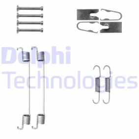 Comprar Juego de accesorios, zapatas de freno de DELPHI LY1430 a bajo precio de 16,19 €