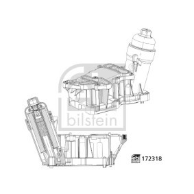 Kjøp Hus, oljefilter av FEBI BILSTEIN 172318 til den lave prisen 1875,14 NOK