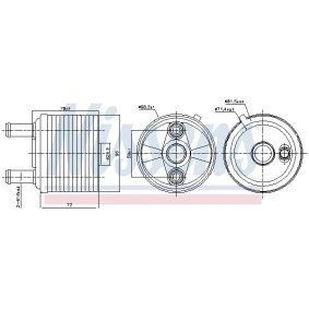 Ölkühler, Automatikgetriebe 91267