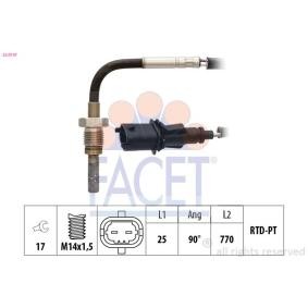 Comprar Sensor, temp. gas escape de FACET 22.0147 a bajo precio de 78,21 €