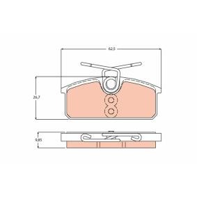 Acquista Kit pastiglie freni da TRW GDB2165 a buon mercato per soli 33,27 €