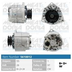 Lichtmaschine von MEAT & DORIA 5610012