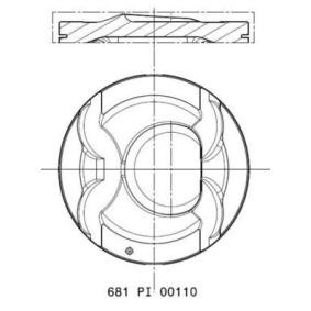 Kolben 681 PI 00110 002