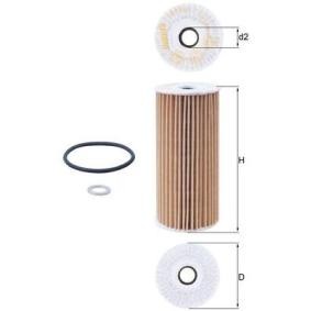 Ölfilter von MAHLE ORIGINAL OX 1048D