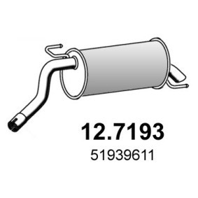 Endschalldämpfer 12.7193