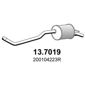 Endschalldämpfer 13.7019 von ASSO günstig für 155,83 € online kaufen