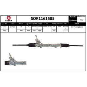 Lenkgetriebe SOR1161585