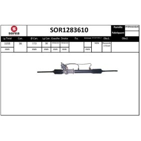 Achetez des Crémaillère de direction SNRA SOR1283610 à prix pour 505,73 €
