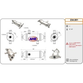 AGR Kühler 234.001