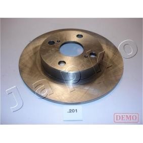 Achetez des Disque de frein JAPKO 61201C à prix pour 29,75 €