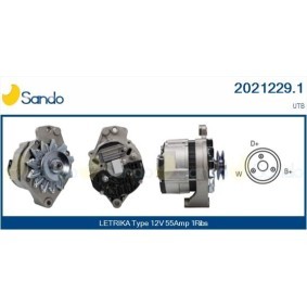 Köp EGR kylare av SANDO SRG77002.1 till det låga priset 6748,90 kr