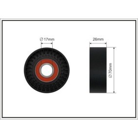 Acquista Rullo tenditore cinghia Poly-V da CAFFARO 500631 a buon mercato per soli 12,50 €