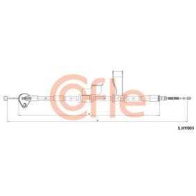 Handbremsseil 92.1.HY003
