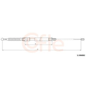 Handbremsseil 92.1.VK002