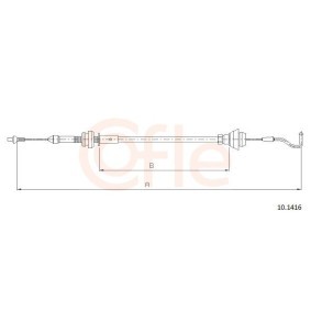 Acquista Cavo acceleratore da COFLE 92.10.1416 a buon mercato per soli 14,35 €